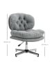 HOMCOM Bürostuhl in Grau 65L x 65B x 94H cm
