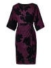 Mart Visser Milan Kleid mit Print Schwarz / Dunkelbeere