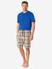 Schiesser Pyjamahose Mix Relax in beige, blau