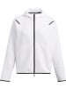 Under Armour Fleecejacke/Fleecepullover "Unstoppable Fleece Fz" in Weiß