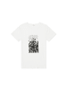 Celine Braun Weiß Baumwolle T-Shirt