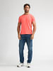 Petrol Industries Jersey-T-Shirt EclipseNegro in Rosa