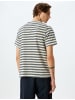 KOTON T-shirt in NAVY GESTREIFT