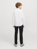 JACK & JONES Junior Anzughemd JJEAXON STRETCH SHIRT LS JNR in white