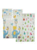 relaxdays 16tlg. Puzzlematte "Waldtiere & Zootiere" in Mehrfarbig - (B)175 x (T)120 cm