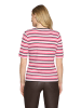 Betty Barclay Basic Shirt mit Rippenstruktur in Pink/Dark Blue