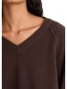 Marc O'Polo DENIM Merino-V-Neck-Pullover regular in Espresso Brown