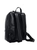 The Bridge Williamsburg Rucksack Leder 40 cm Laptopfach in nero