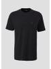 s.Oliver T-Shirt kurzarm in Schwarz