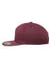  Flexfit  Flexfit Snapback Unstructured 5-Panel Snapback in maroon