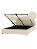 Beliani 2-tlg Doppelbett VAUCLUSE in Beige