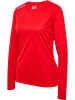 Hummel T-Shirt Hmlrun Laufen Damen in TANGO RED