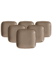 Ritzenhoff & Breker 6er Set Beilagenteller Casa in ø 14,5 cm in Grau