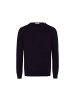 BRAX  Strickpullover für Herren in unifarben in dunkel-blau