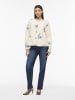 Vila Teddy-Jacke VIAda in sand indigo - 0001