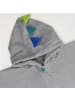 Schlummersack Frottee Badeponcho in Grau