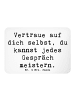 Mr. & Mrs. Panda Magnet Spruch Ein schwieriges Gespräch führen m... in Weiß