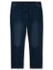 sheego Gerade Jeans in dark blue Denim