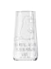 Mr. & Mrs. Panda dekorglas Schnabeltier Mut mit Spruch in Transparent