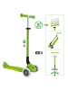 GLOBBER Scooter ELITE LIGHTS Roller in grün, mit Leuchtrollen