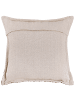 Beliani 2er-Set Dekokissen HENTEPE in Beige/Schwarz