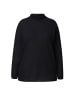 Ulla Popken Oversized-Pullover in schwarz