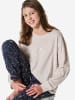 Schiesser Pyjama Family in beige-mel.
