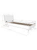 58 aufm Kessel EINZELBETT SET 90x200 Keeley Buche Weiß Holz Schrank Tisch Komfort