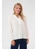 Kaffe Langarm-Bluse KAmathilde in Chalk