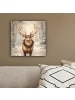 MuchoWow Leinwand Bilder Naturfarben