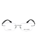 Trussardi Herren Optische Fassungen Rechteck Silber