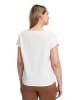 Betty Barclay Halbarm-Shirt mit Schleifenknoten in Rohweiß