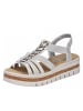 rieker Sandale  in Silber