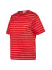 Wind Sportswear Kurzarm-Shirt in rot-weiss