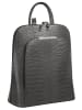 Cluty Rucksack echt Leder in anthrazit