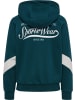 Hummel Kinder Hoodie "Loose Hoodie Bts" in Blau