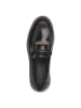 Tamaris Slipper in BLACK LEATHER