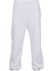 Urban Classics Trousers - Sweat in white