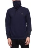 Rusty Neal Kapuzen-Sweatshirt mit Masken-Funktion in Marine