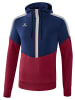 erima Squad Kapuzensweat in new navy/bordeaux/silver grey