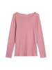 U-Boot-Longsleeve regular in Berry Rose