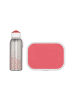 Mepal 2er Set Brotdose + Thermoflasche Campus in pink