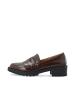 Bianco Penny Loafer in Brown