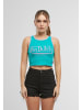 Von Dutch Tank-Tops in teal
