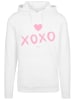 F4NT4STIC Hoodie Valentinstag xoxo in weiß