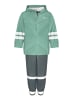 Playshoes Regen-Set Latzhose Basic in grün