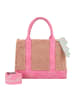 Fritzi aus Preußen Square Limited Teddy Shopper Tasche 26 cm in pink blush