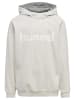 Hummel Hummel Cotton Kapuzenpullover Hmlgo Multisport Kinder Atmungsaktiv in EGRET MELANGE