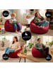 Lumaland Sitzsack Comfort 120l rot  rot