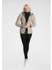 Polarino Fleecejacke in beige